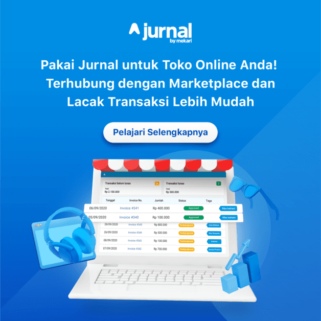 Pakai Jurnal untuk Toko Online Anda! Terhubung dengan Marketplace dan Lacak Transaksi Lebih Mudah!