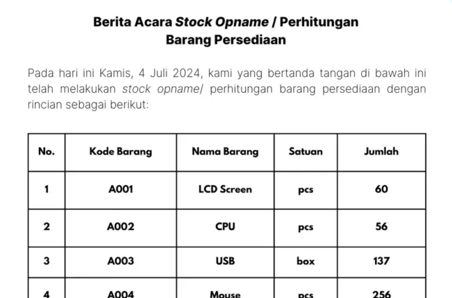 berita-acara-stock-opname-mekari-jurnal