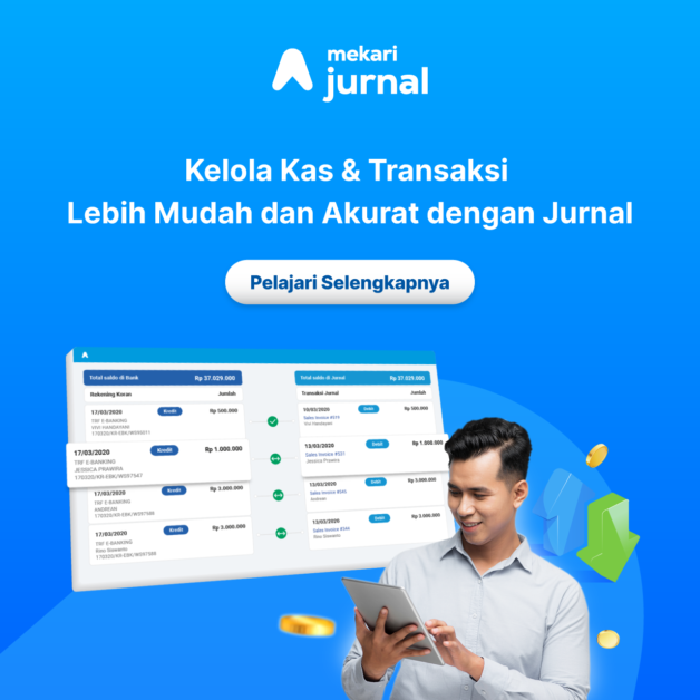 Kelola kas dan transaksi dengan Mekari Jurnal