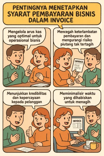 infografis syarat pembayaran invoice