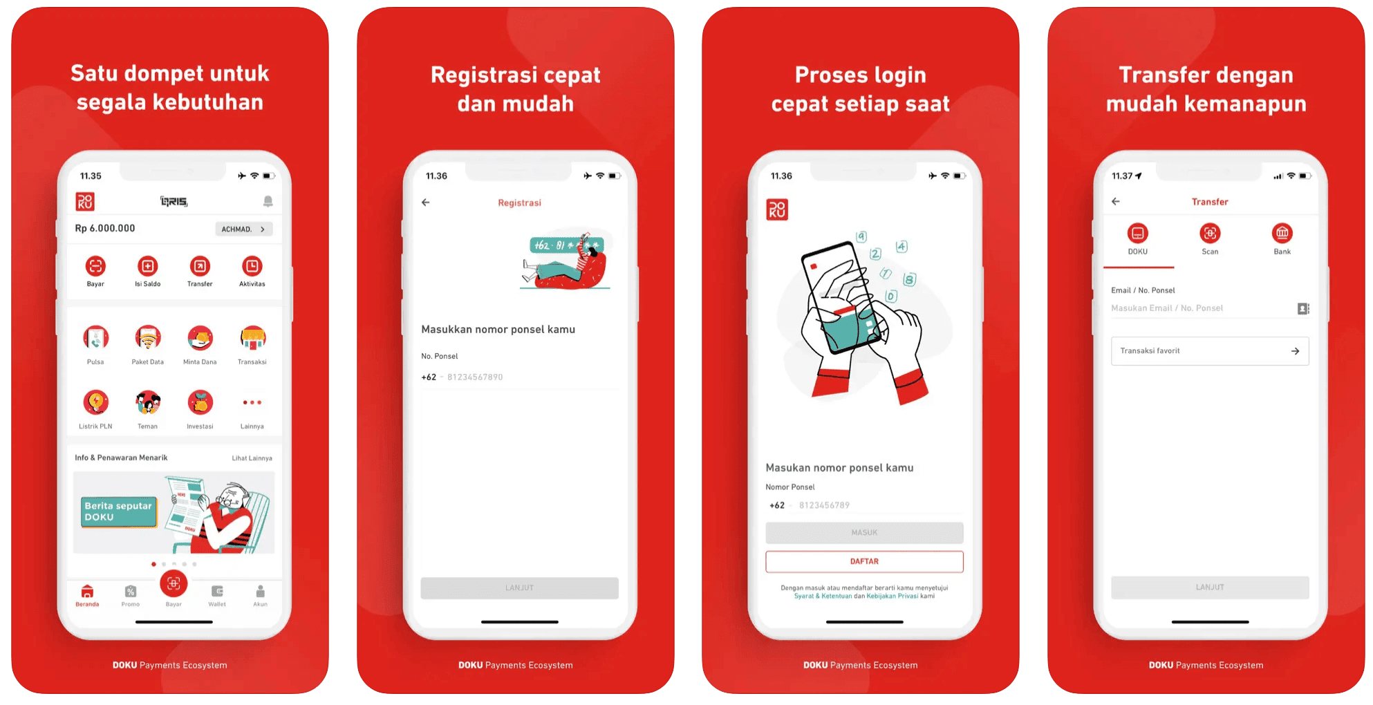 aplikasi dompet digital Doku