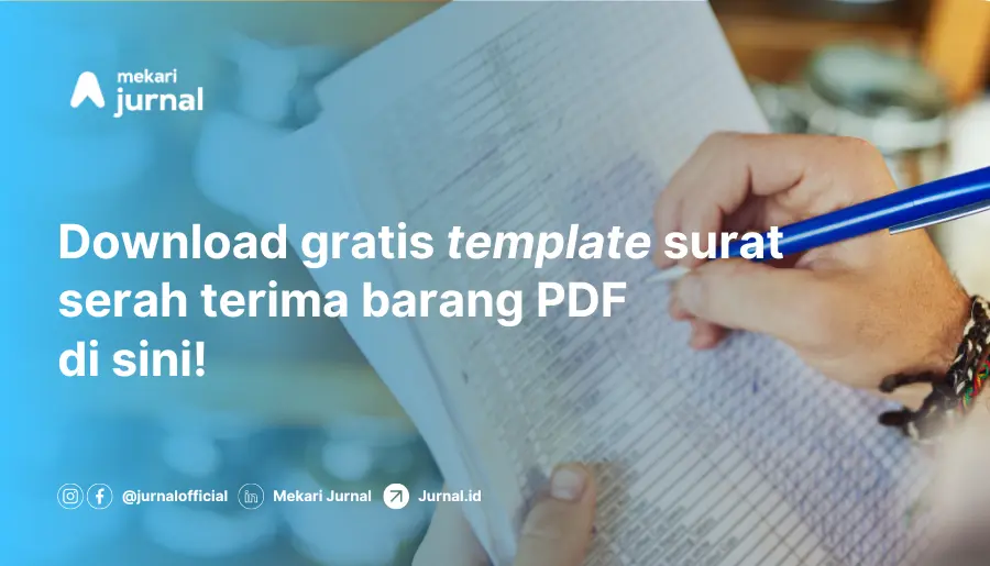 Template Surat Terima Barang