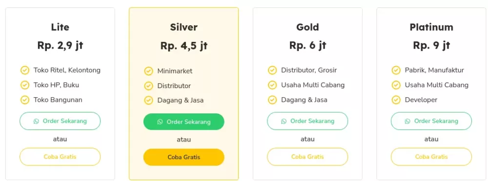 harga bee accounting