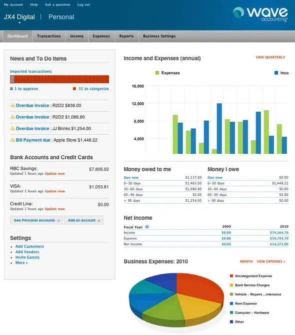 apa itu wave accounting dan fitur-fiturnya?