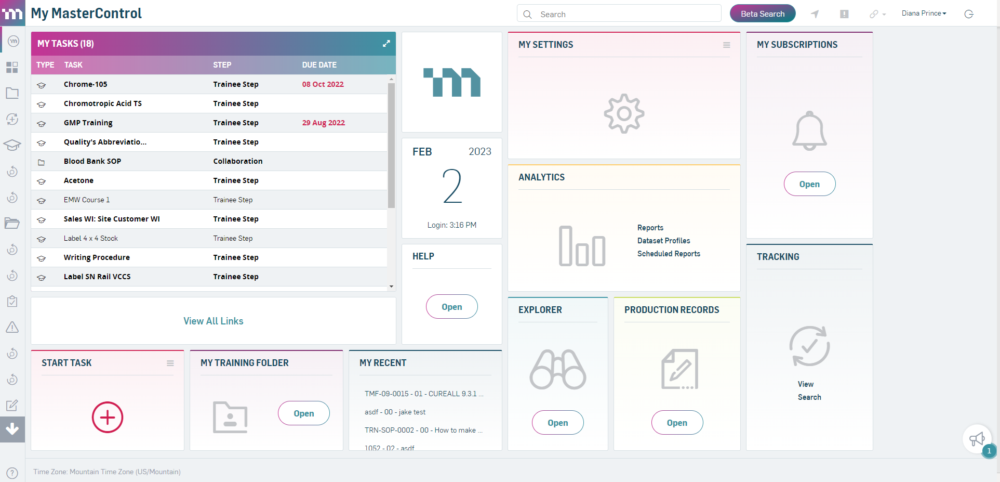 MasterControl QMS