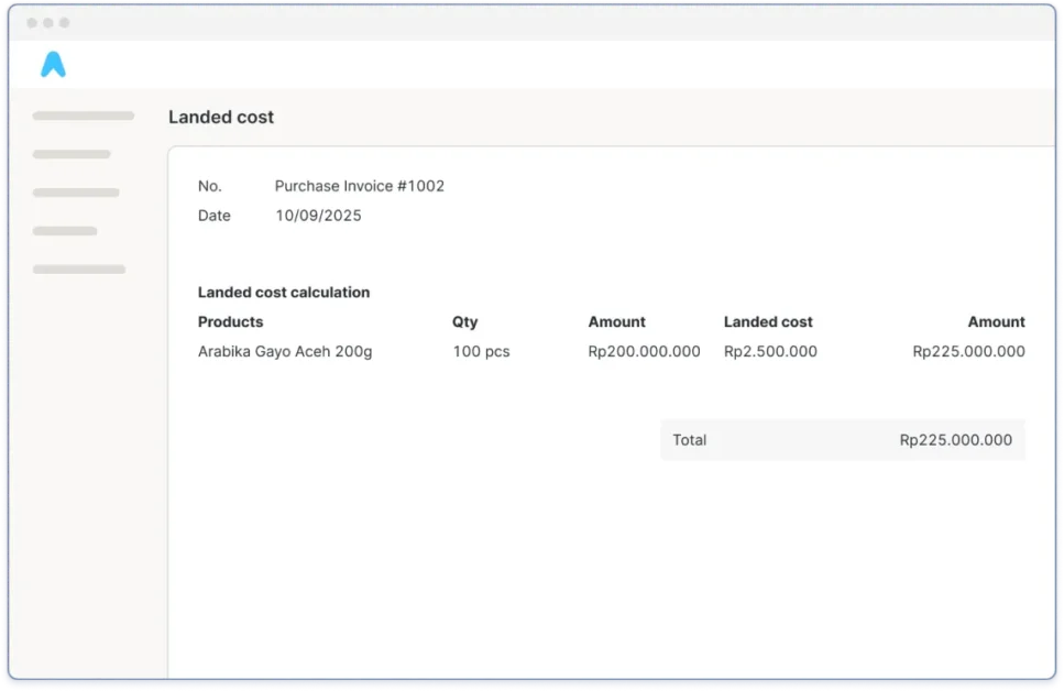 Ao Landed Cost 967X628