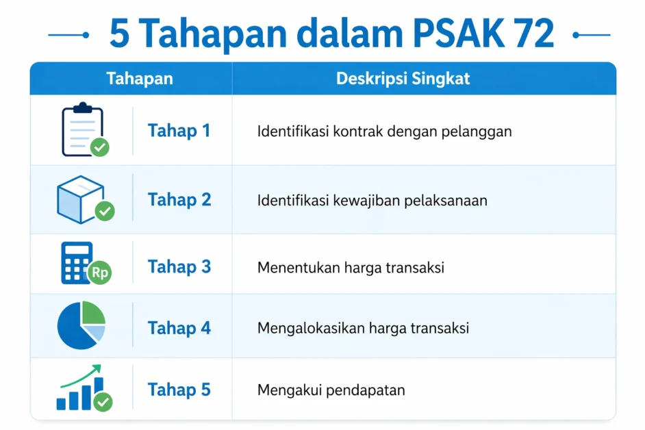Lima Tahapan dalam PSAK 72